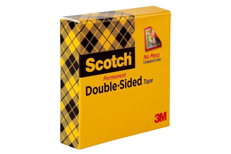 Scotch Double Sided Tape, 1/2 x 905 in (12mm x 23m), Clear, Strong Adhesive - Image 3