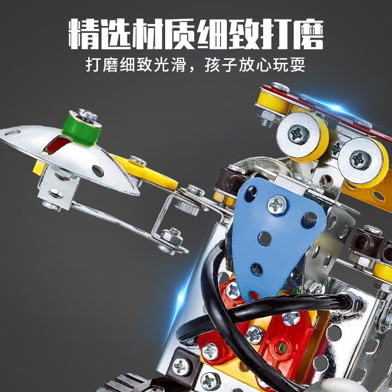 Assembled Car Off-Road Vehicle Metal Assembled Block Nut Combination Toy 8-Year-Old Screw Assembled Diy Model - Image 3