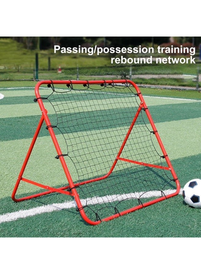 COYO Football Soccer Rebounder Net Foldable Training Rebounder Target Goal Net Adjustable Easy Set up Iron Frame Soccer Bounce Back for Volleyball Basketball Baseball - Image 4