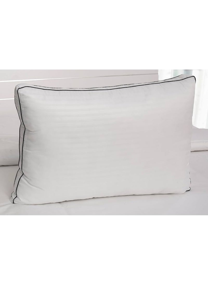 Comfy - COMFY SOFT HOTEL STYLE DOUBLE CORD PILLOW SET OF 2 - Image 1