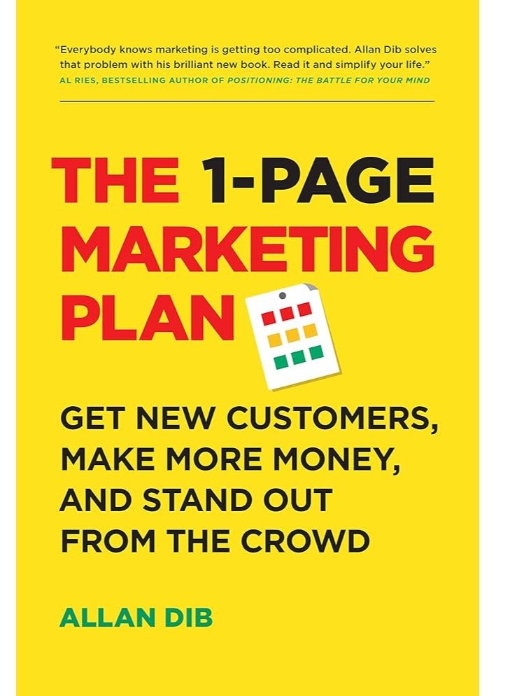 The 1-Page Marketing Plan