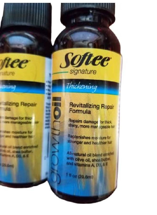 Softee Signature Thickening Growth Oil 1 Oz (3 Pack)  - Image 4