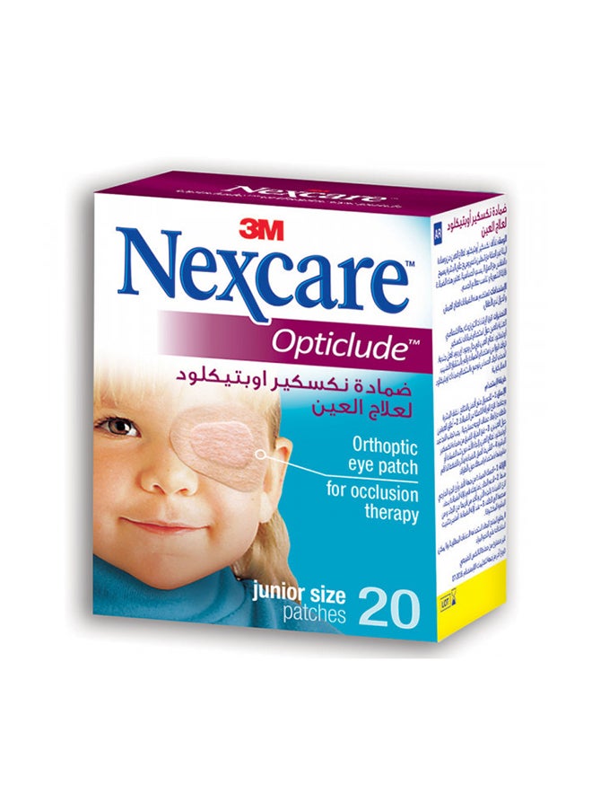 Generic 3M Nexcare Pack Of 20 Opticlude Orthoptic Eye Patch Junior 1537 