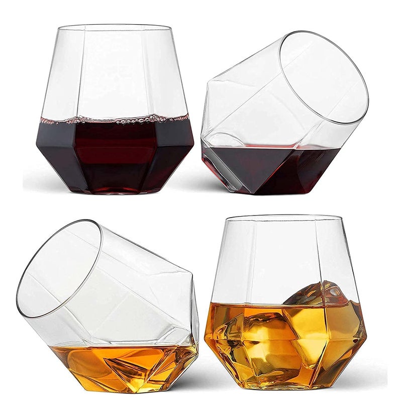 ROSEFINCH Champagne Couple Cocktail Glasses Set of 6 Fancy Glass Champagne Set Crystal Glassware Sets for Drinking Martini Margarita Cocktail stemmed drinkware Classy Collection for Wedding - Image 1
