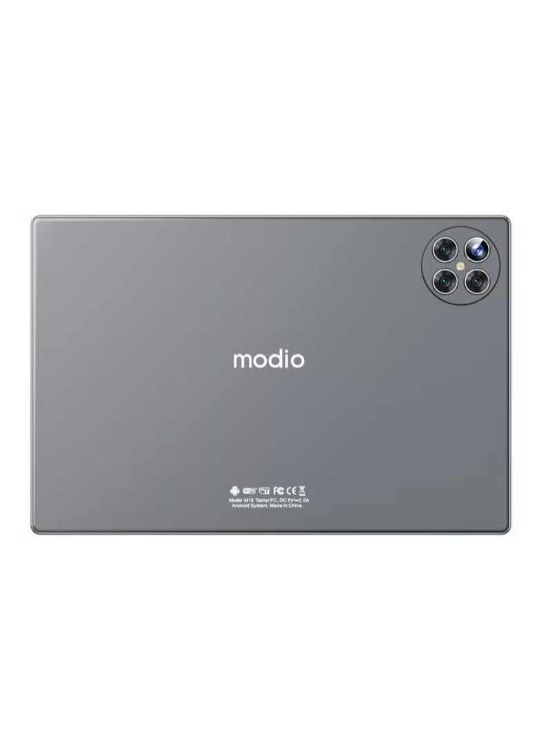 modio M19 Smart Android Tablet 10-Inch Display Dual SIM Gray 8GB RAM 512GB 5G With Bluetooth Keyboard - Middle East Version - Image 2