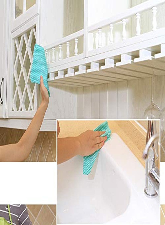 JEBBLAS Reusable Handi Wipes Disposable Cleaning Towels Dish Cloths, 100 Count/Pack, Blue - Image 5