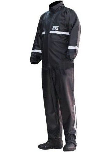 Ebakbak Motorcycle Luxury PVC Raincoat Seamless Frequency Water and Wind Resistant Reflective Raincoat  - Image 1