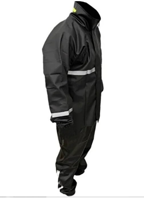 Ebakbak Motorcycle Luxury PVC Raincoat Seamless Frequency Water and Wind Resistant Reflective Raincoat  - Image 3