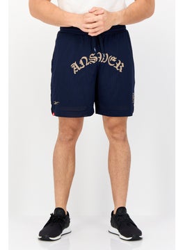 Reebok Men Sportswear Fit Outdoor Shorts, Navy  - Image 1