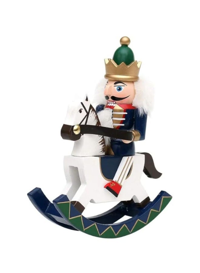 Wooden horse riding toy