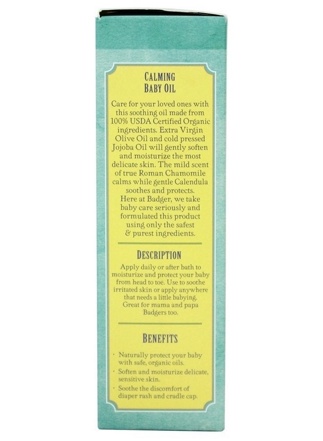 بادجير زيت بادجر للأطفال 4 أونصة مقاس 4 أونصة زيت بادجر للأطفال 4 أونصة - Image 3