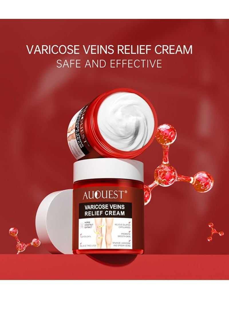 AuQuest Varicose & Spider  Veins Relief Cream 80g  - Image 5