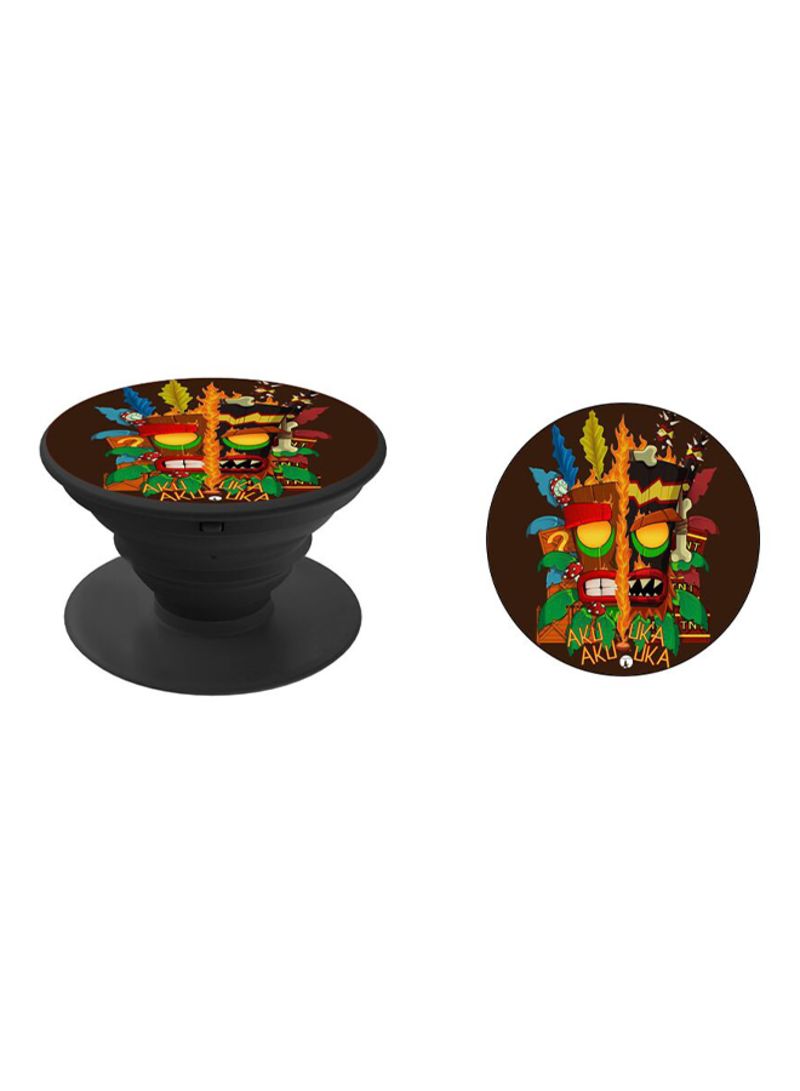 RKN Pop Up Expanding Phone Grip Holder - Video Game Crash Multicolour - Image 2