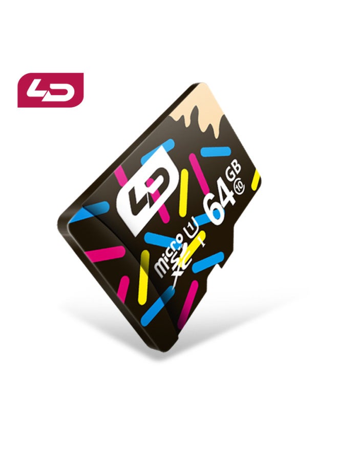 LD Driving Recorder Memory Card TF Storage Camera 64GB Memory Card Mobile Phone Micro SD Card High Speed Universal-Capacity:64GB  - Image 3