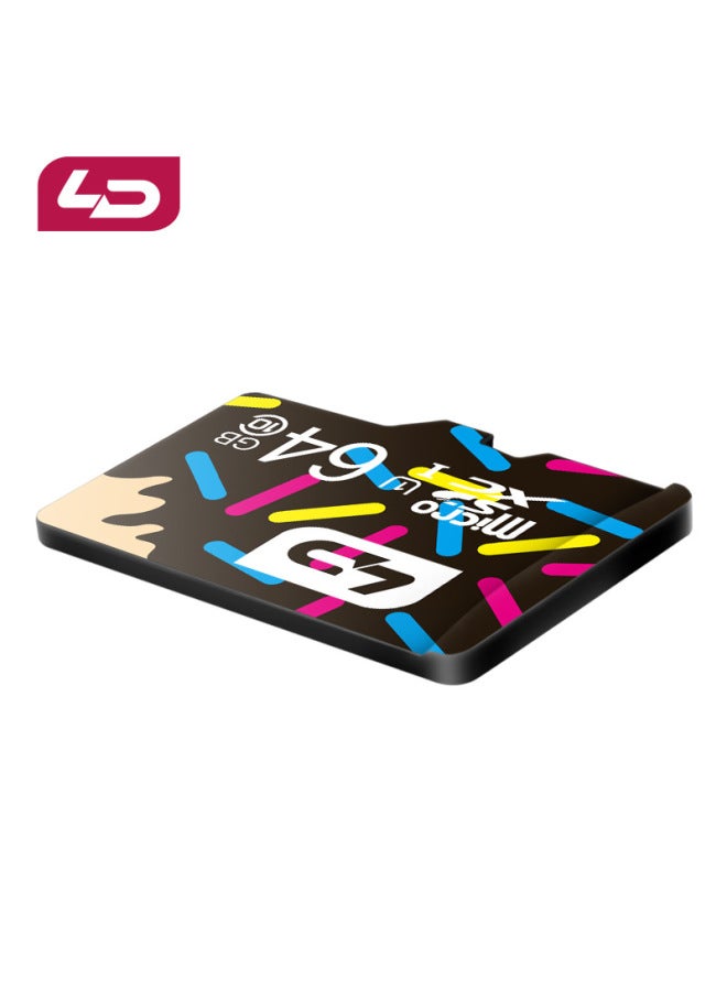 LD Driving Recorder Memory Card TF Storage Camera 64GB Memory Card Mobile Phone Micro SD Card High Speed Universal-Capacity:64GB  - Image 4