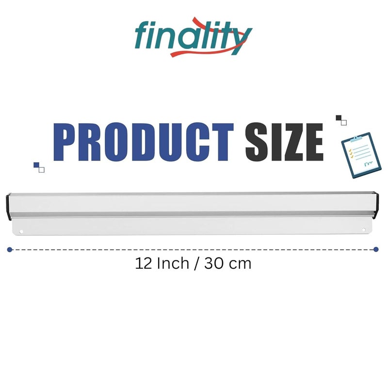 FINALITY Stainless Steel Kitchen Ticket Holder Food Order Slip Organizer (12 inch, Silver) - Image 2