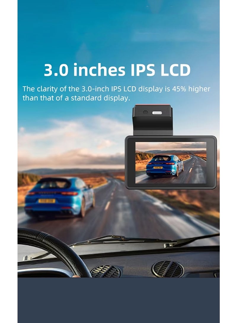 MR.SMART 4G Car DVR Dash Cam, 2K Front and 1080P Rear Camera, F1.6 Large Aperture, GPS, G-Sensor, Parking Monitoring, Dual Lens Dashboard Camera System - Image 3