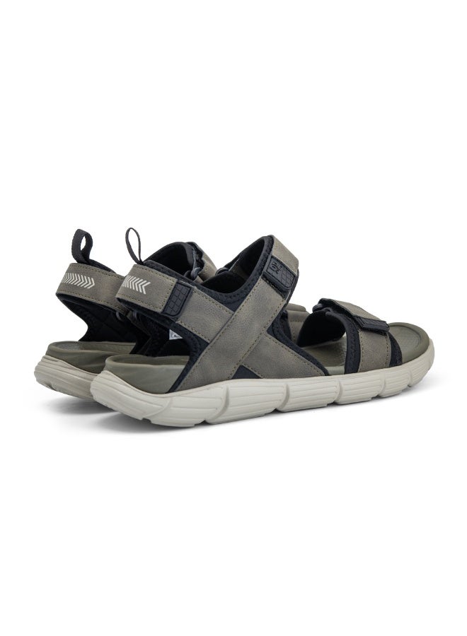 Puca Sandals For Men | Comfortable Men's Sandals | Hexa-Flow Outsole | Velcro | Fuze Olive - Image 3