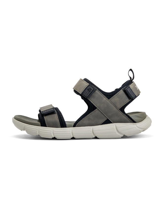 Puca Sandals For Men | Comfortable Men's Sandals | Hexa-Flow Outsole | Velcro | Fuze Olive - Image 4