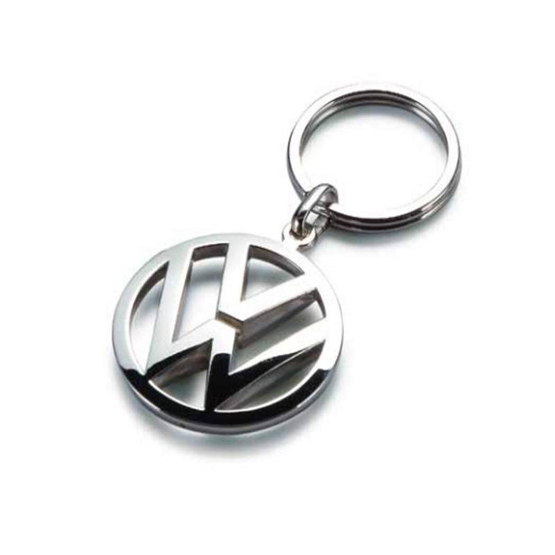 Volkswagen Volkswagen Metal Key Chain Keyring Fob Silver  - Image 1