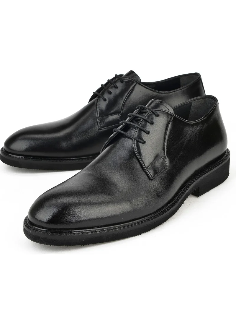 Ziya , Men's Leather Shoes 141145Z1519 Black