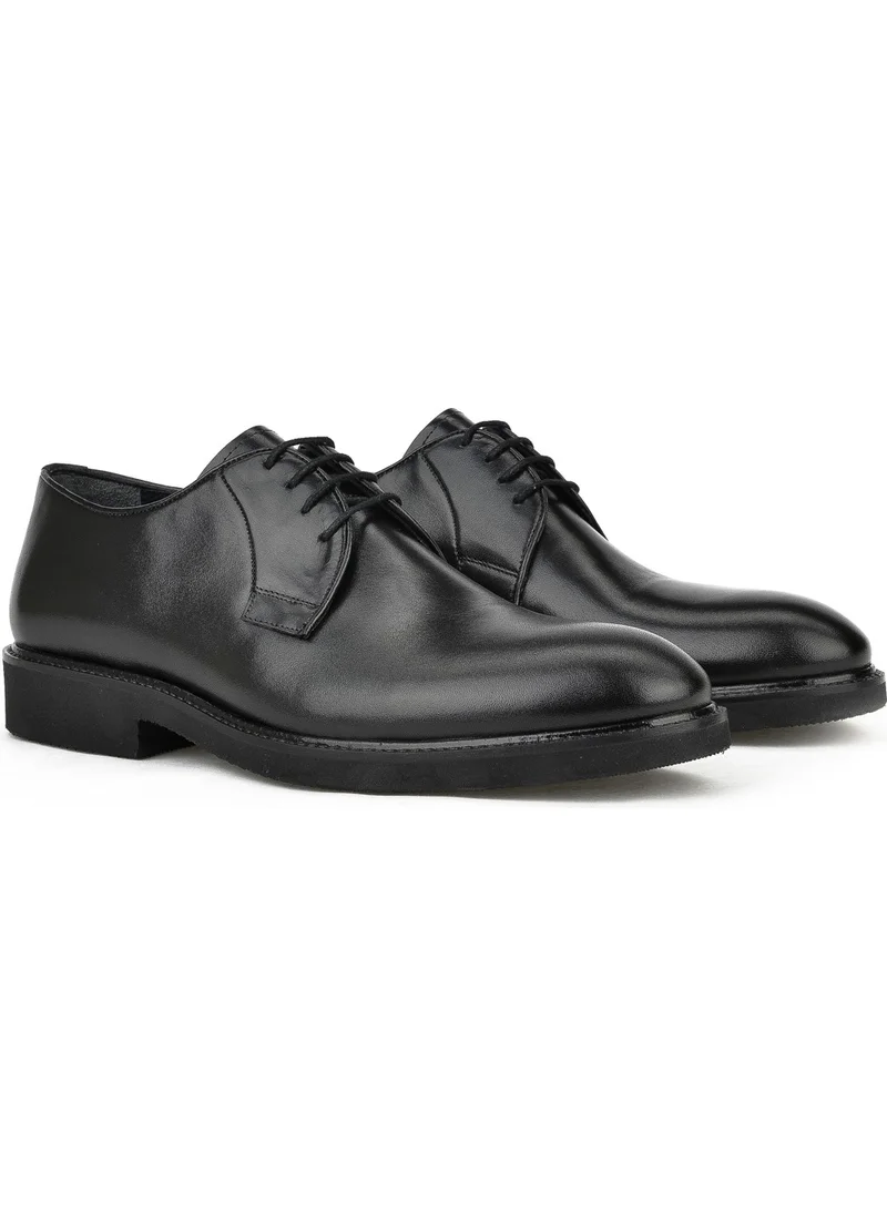 Ziya , Men's Leather Shoes 141145Z1519 Black