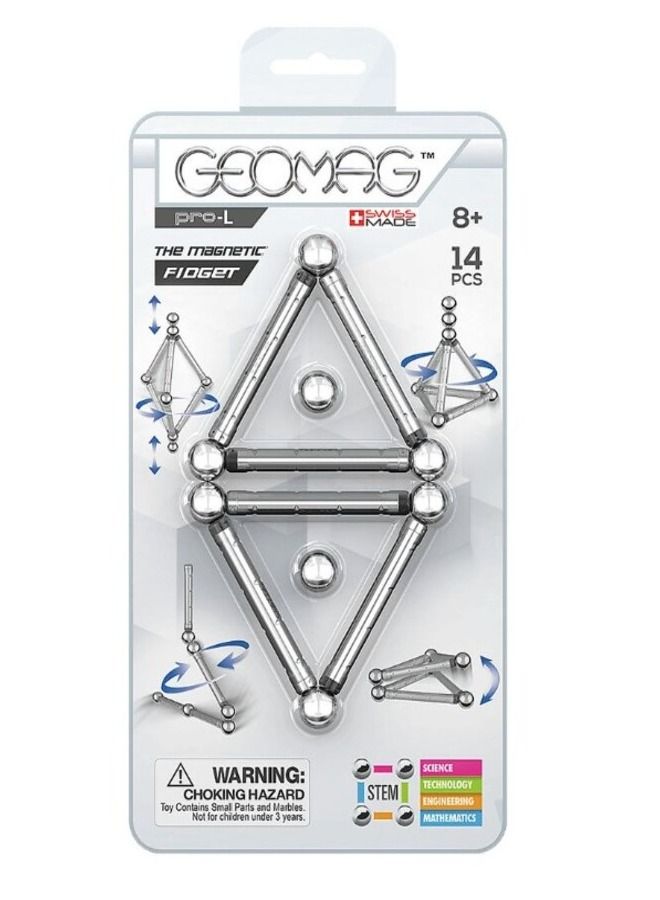 Geomag 240 Fünfecke Magnetbausteine | 5 Farben Je 48 Stück