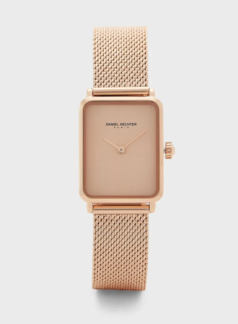 Daniel Hechter Classic Steel Strap  Analog Watch