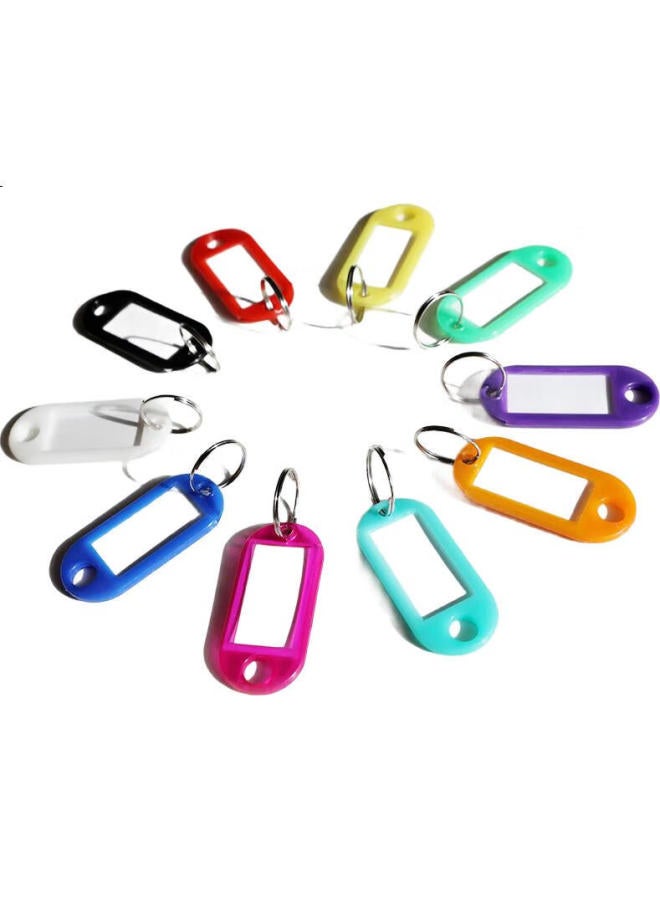 Befon Deyin Colorful Key Tags, Key Rings, Classification Markers, Key Labels, 9848 Key Management Office Key Tags, Office Supplies, 50 Pieces/Box - Image 3