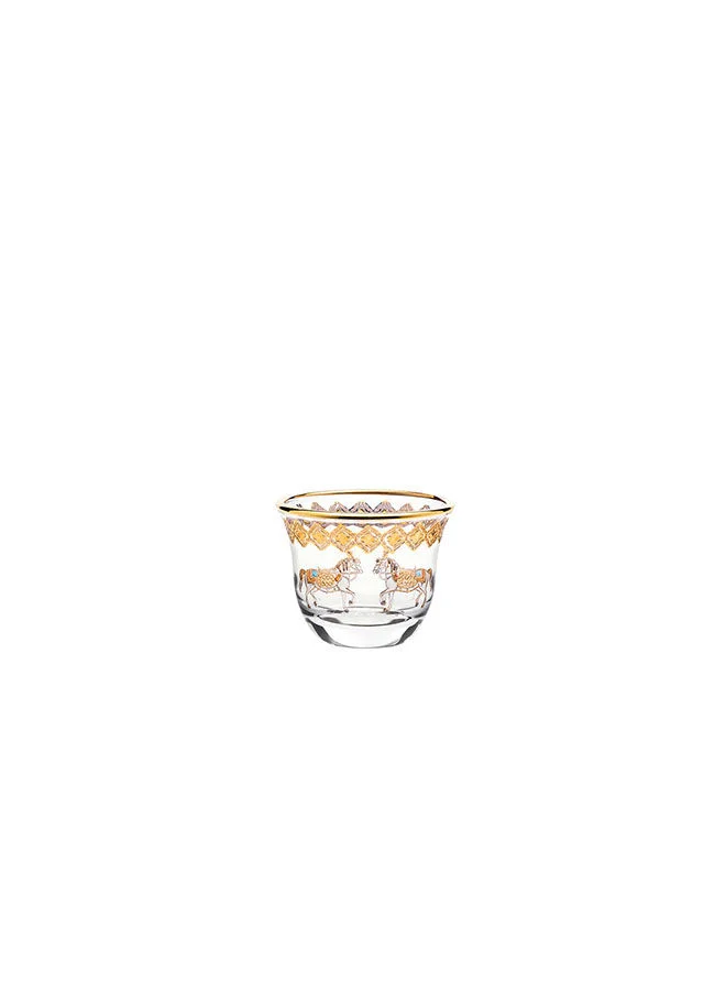 Villeroy & Boch 6-Piece Horse Amber Gawa Cups