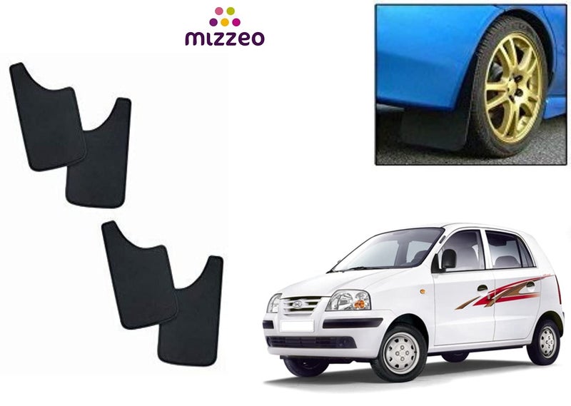 MIZZEO Rubber Mud Flaps for Hyundai Santro Xing (Set of 4) - Image 5