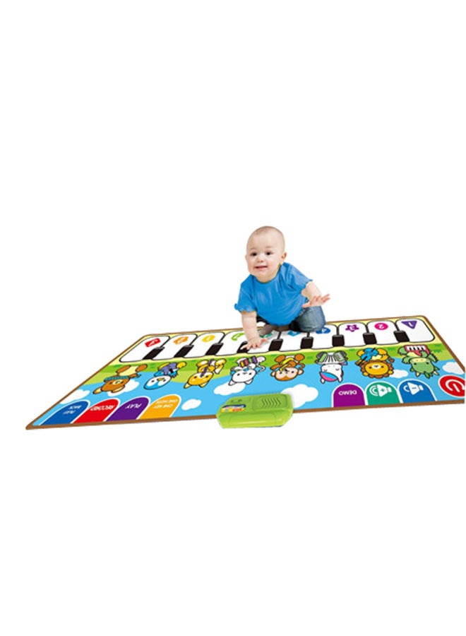 Animal Cartoon Children's Music Electronic Organ Blanket Early Education Enlightenment Music Dancing Blanket Piano Toy - Image 3