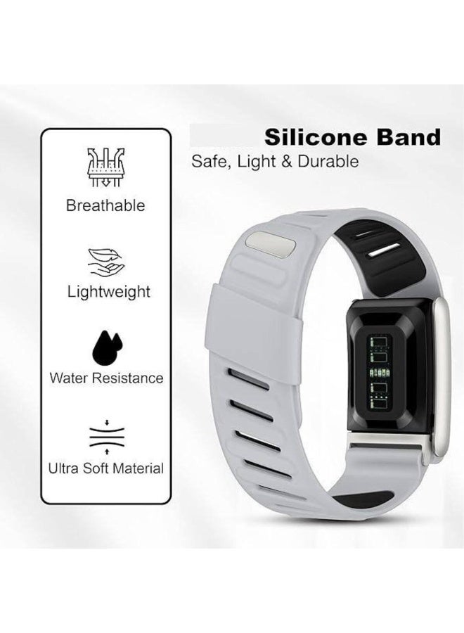 TEMPO SportFlex Silicone Strap for Whoop 5.0 One & Peak, Waterproof & Sweatproof Band with U Shaped Connector - Premium Fitness Accessory | NOT for Gen 4 - Image 2