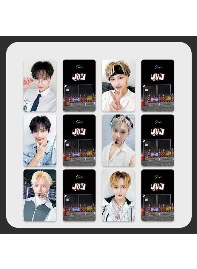 NIBEMINENT 6 Pieces SEVENTEEN Photo Cards - Image 1
