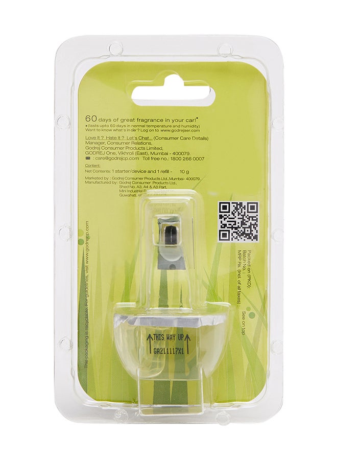 Godrej aer Click Car Vent Air Freshener Fresh Lush Green 10g Fresh Lush Green - Image 2