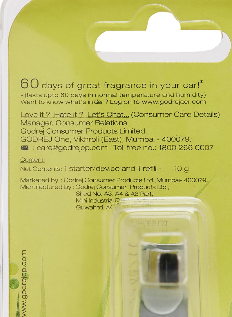 Godrej aer Click Car Vent Air Freshener Fresh Lush Green 10g Fresh Lush Green - Image 3