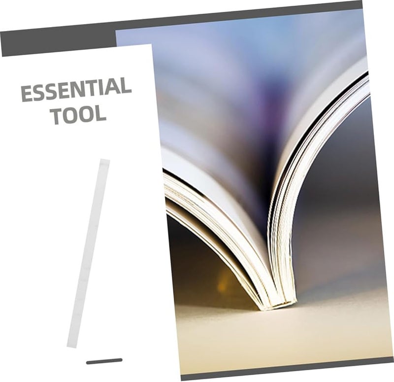 Tehaux White Glue Strips 29X1 5CM For Book Binding Document Repair Album Crafts - Image 4