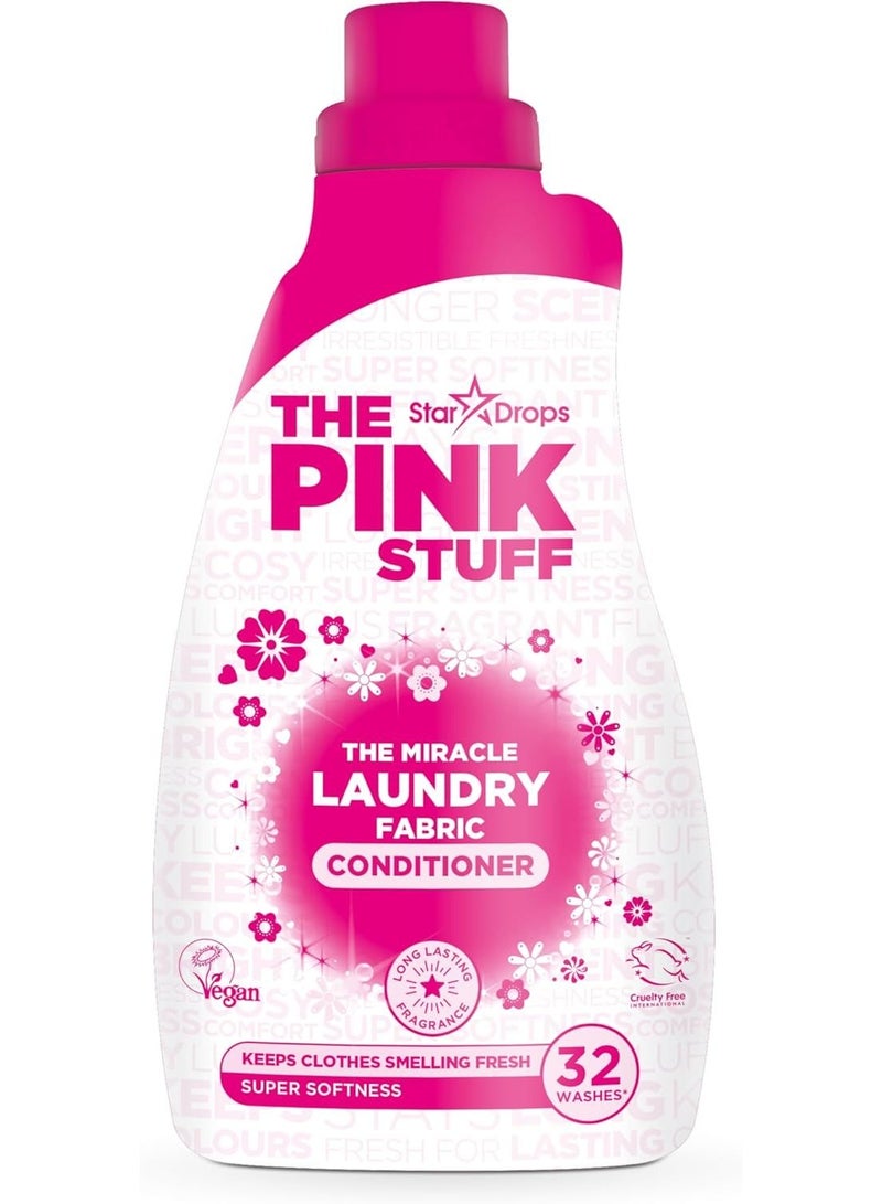 Star Drops The Pink Stuff The Miracle Laundry Fabric Conditioner 32 Washes 960 ML - Image 1