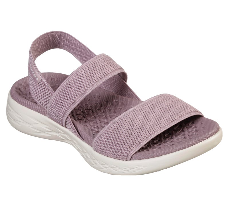 SKECHERS Womens ON-THE-GO 600 Light Mauve Sports Sandals (15312ID-LTMV_5) - Image 5