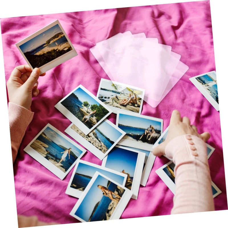 200sheets Thermal Laminating Film Pouches Plastic Protective Sleeves for Photos Documents and Cards Fade-Resistant and Anti-Reflective for Home Office Use - Image 5