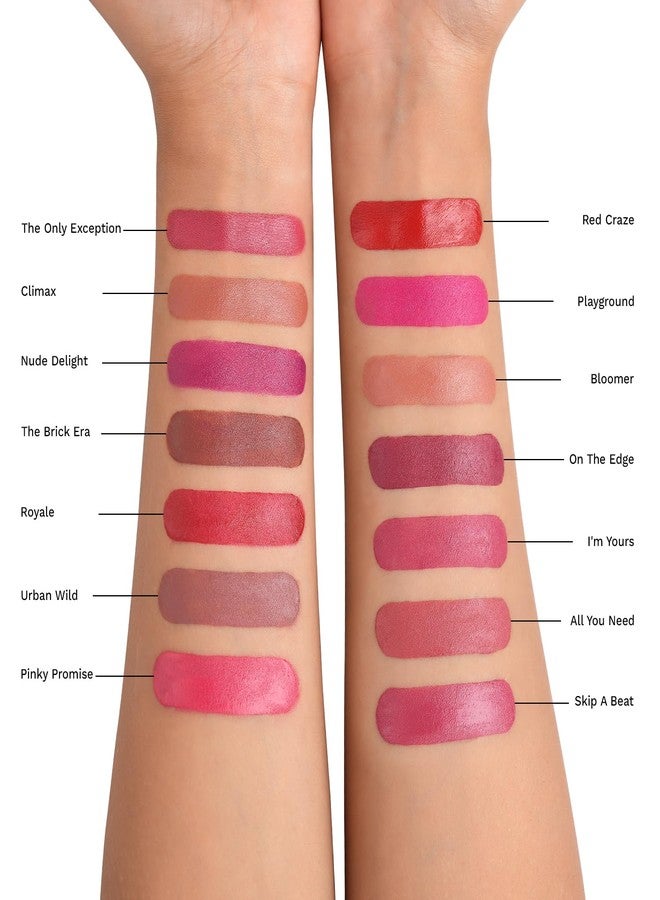 PAC Intimatte Lipstick I'm Yours | Richly Pigmented | One Swipe Payoff | Velvetty Finish - Image 2