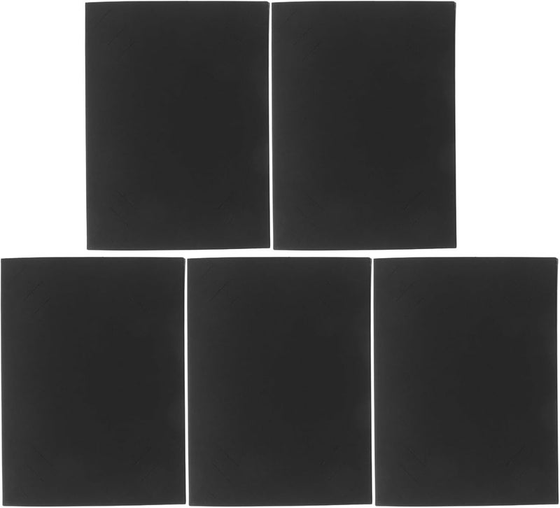 5pcs Black Accordion Scrapbook Photo Albums DIY Kraft Paper Memory Books for Wedding Anniversary Graduation Birthday Keepsake - Image 1