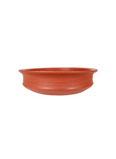 4U CRAFTS 4U Crafts India Online Combo Hand Made Earthen Pottery 23 Liter Red with LidClay HandiKadai Red23 Liter PreSeasoned Earthenware  - Image 4