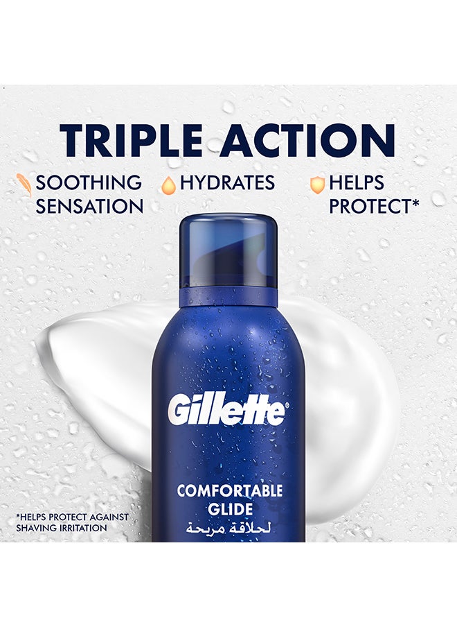 Gillette Comfortable Glide Shaving Foam  - Image 2
