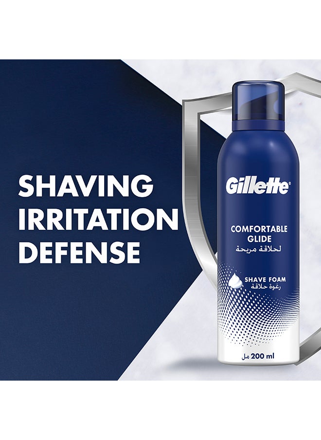 Gillette Comfortable Glide Shaving Foam  - Image 4
