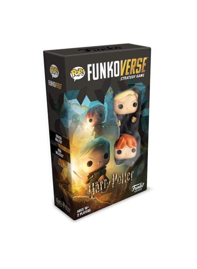 FunkoVerse Strategy Game – Harry Potter 2‑Pack (Draco Malfoy & Ron Weasley) - Image 1