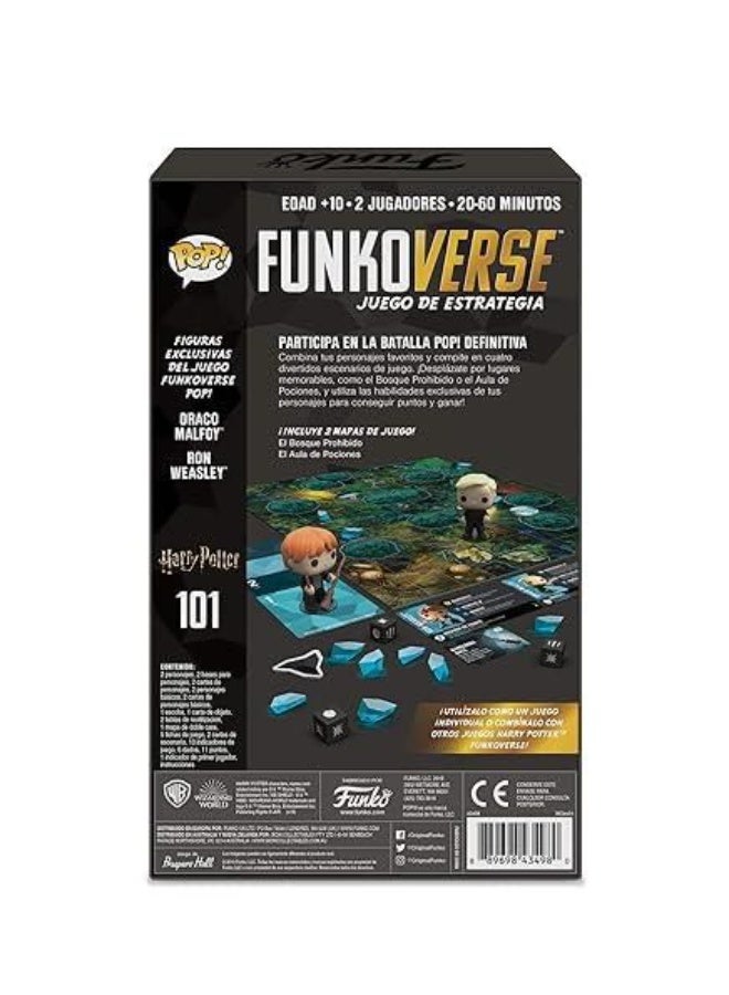 FunkoVerse Strategy Game – Harry Potter 2‑Pack (Draco Malfoy & Ron Weasley) - Image 2