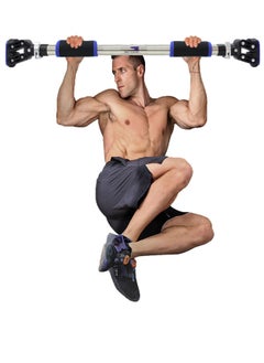Sky Land Doorway Pull Up Bar | Adjustable Chin Up Bar with Locking Mechanism, No-Screw Wall Mount, Non-Slip Upper Body Fitness Trainer for Home Gym, 92-124 cm Adjustable Width – EM-1866  - Image 2