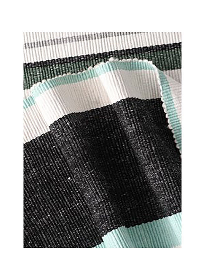 Dream Decor Multicoloured Green stripe place mat - Image 2