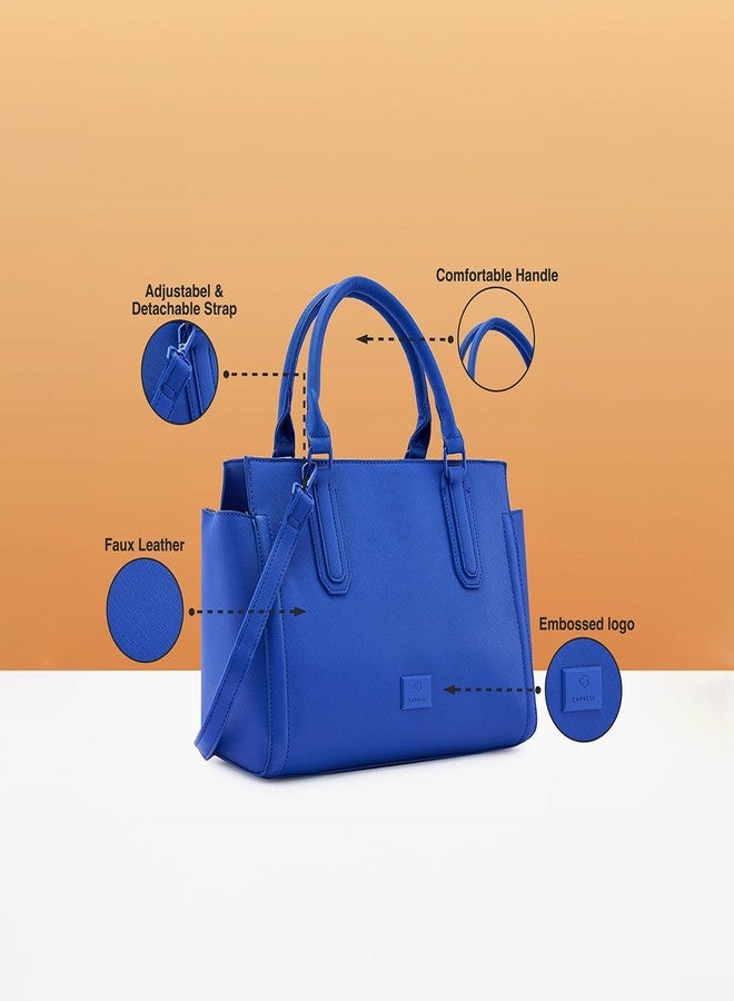 Caprese Candy Tote Bag for Women (Large, Cornflower) - Image 4
